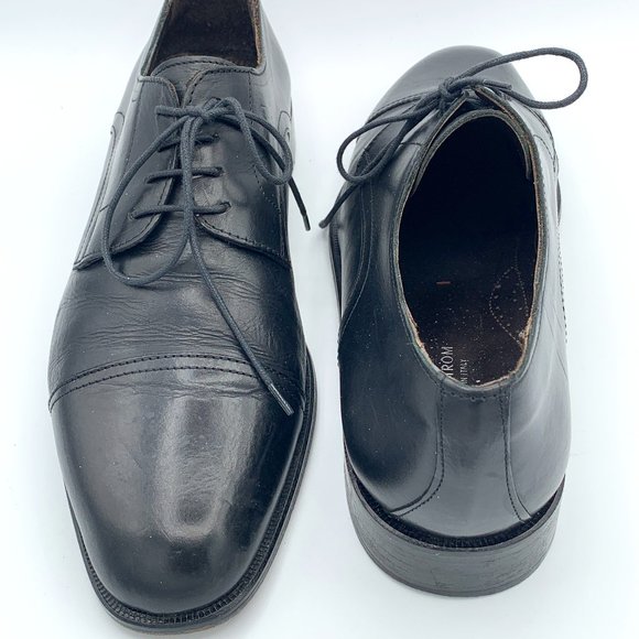 Nordstrom Men's Italian Dress Shoes Cap Toe US 10M - Picture 1 of 7